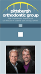 Mobile Screenshot of pittorthogroup.com